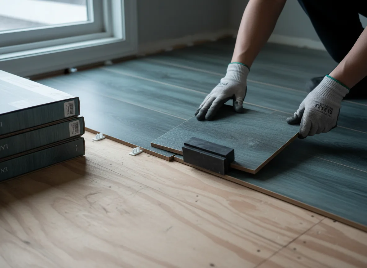 Luxury Vinyl Plank Installation company in Neche, ND